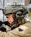 EARMOR M32X PLUS Tactical Headset, Electronic Pickup Noise Reduction Hearing Protection Headphone, FAST Helmet Compatible for Live Fire Shooting