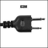 EARMOR M52 Tactical Headset PTT Adapter for Midland Radio with Finger Button