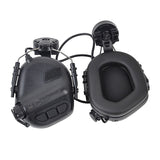 EARMOR M31H MOD4 Tactical Headset Fast Helmet Shooting Hearing Protector - Black