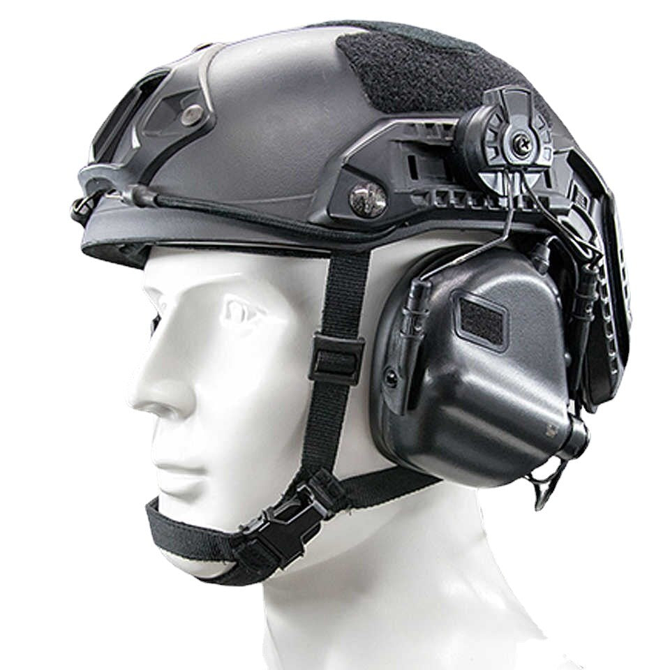 EARMOR M31H MOD4 Tactical Headset Fast Helmet Shooting Hearing Protect ...