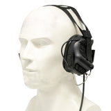EARMOR Military Standard Headset M31N-Mark3 MilPro Noise Reduction Electronic Hearing Protector