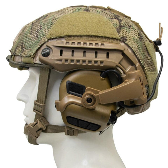 EARMOR M31X-Mark3 MilPro RAC Headset Military Standard Hearing Protector - Coyote Brown