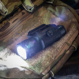 OPSMEN FAST-402 Weapon Lights Pistol Tactical Flashlight for 1913 & 92G Glock Rail Adapter