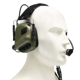 EARMOR M32 MOD4 Tactical Headset & M51 PTT Adapter Set Tactical Communication System